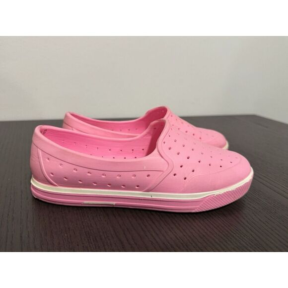 GAP Other - Girls Shoes Size 1 2 GAP KIDS Neon Pink Water Boat Pool Rubber Summer